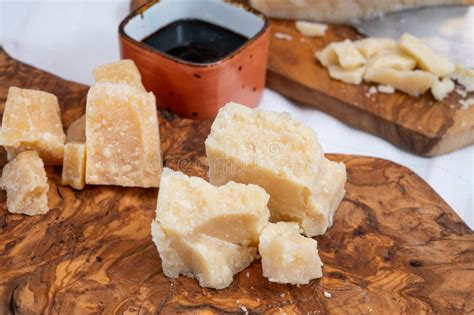 Tasting Of And Months Aged Italian Parmesan Hard Cheese From