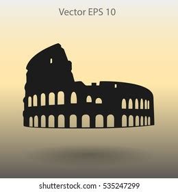 Colosseum Vector Illustration Stock Vector (Royalty Free) 535247299 ...