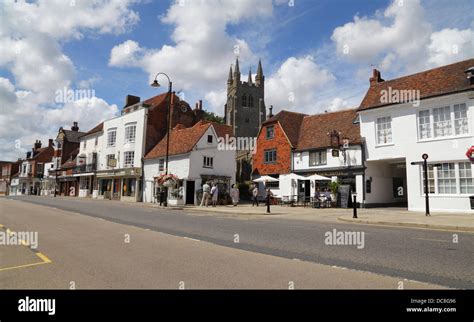 Tenterden High Street Kent England Uk Gb Stock Photo Alamy