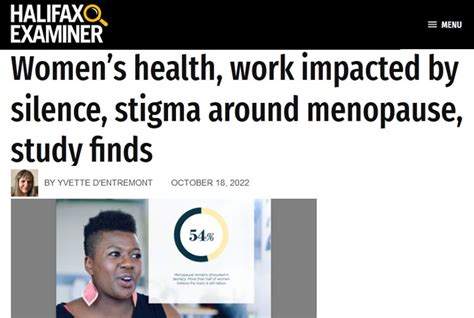 Media Highlights The Menopause Foundation Of Canada