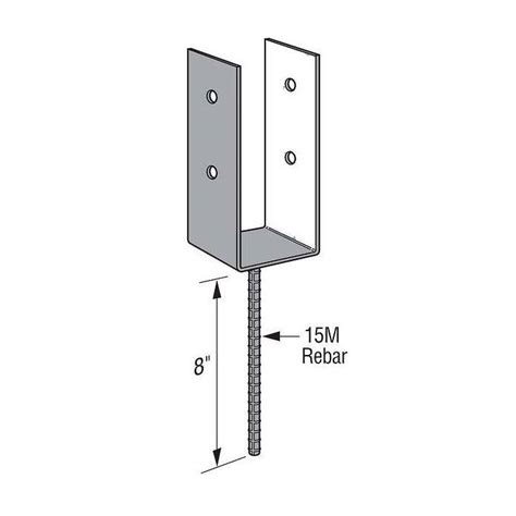 Simpson Strong-Tie 6X6 RGH WUB Post Bracket — Warehoos