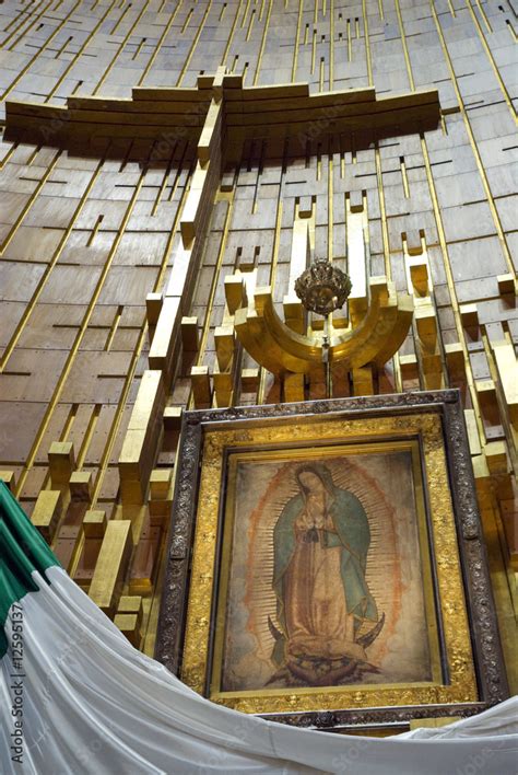 Basilica de Guadalupe, interior. México Stock Photo | Adobe Stock