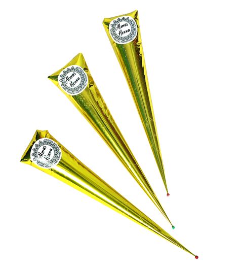 Buy ALMAS Henna Cones / tubes 100% natural, ready to use paste hair