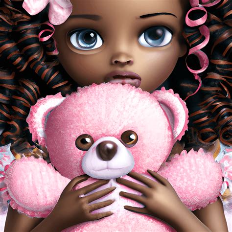 Cute Black Girl Graphic · Creative Fabrica