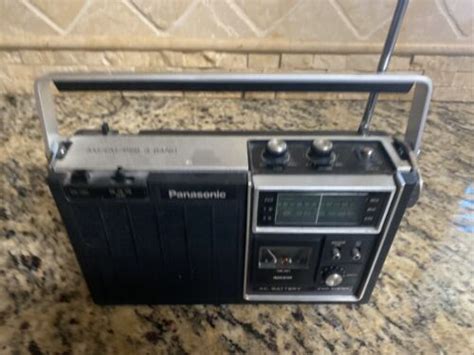 Panasonic RF 1060 Vintage PSB FM AM VHF 3 Band Radio Works EBay