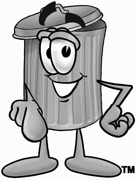 Trash Bin Clipart Best