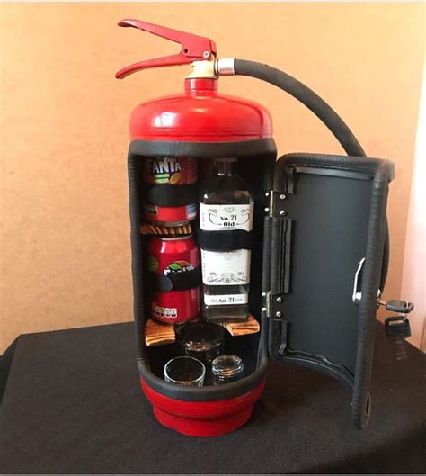 Fire Extinguisher Mini Bar Fireman T Firefighter T Etsy Fire