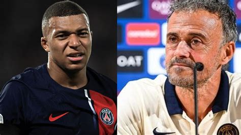 PSG Interrogé sur une dépendance de Mbappé Luis Enrique balance une