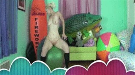 Naked Beach Ball Pop M V Galas Balloons And Fetish Clips Clips Sale