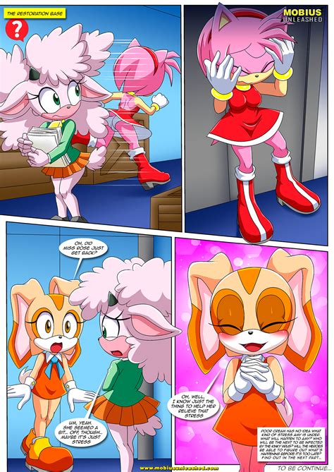 Rule 34 Amy Rose Bbmbbf Blush Cameltoe Comic Comic Page Cream The Rabbit Female Female Only