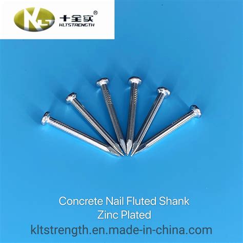 Steel Concrete Nails Electric Galvanized Concrete Nails And Flat Head