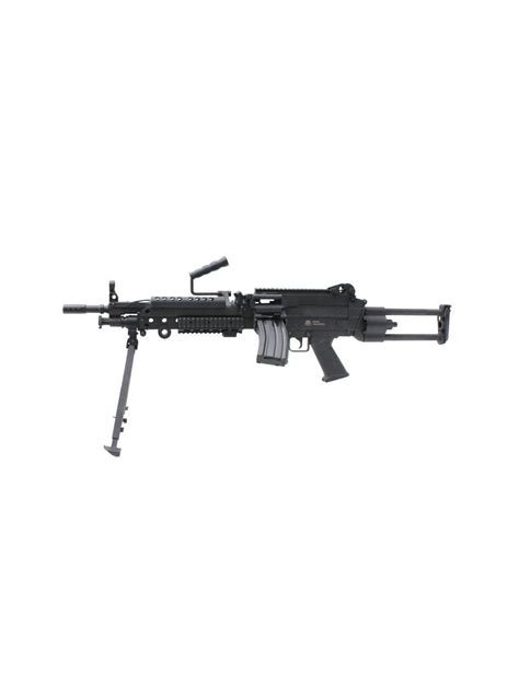 Fn Hersal Minimi M249 Para Sports Line Aeg Battery And Charger Inc