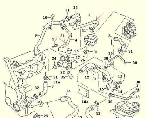 Audi A4 Cooling System Diagram