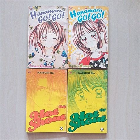 Jual Ready Stock Komik Seri Jepang Manga Hot Shout Hanamura Gogo Natsumi Rin Chizuru Enomoto
