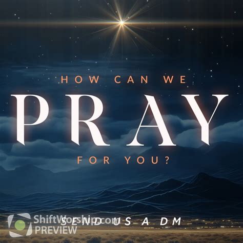 Pray Epiphany Wonder Shift Worship