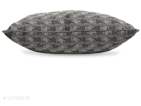 Housse De Coussin 60x60 Cm SHELL Gris Argent