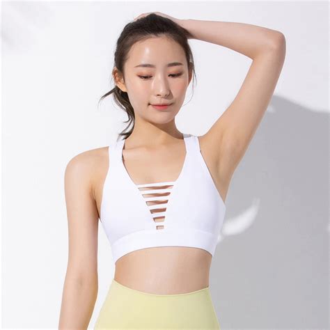 Spring New Hollow Design Sports Underwear Cross Beautiful Back Wide