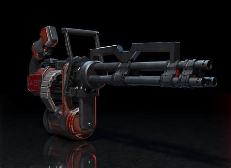 Sci Fi Minigun Collection 2 By Parthdhariya On Deviantart