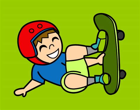 Disegni Di Skate Da Colorare Acolore