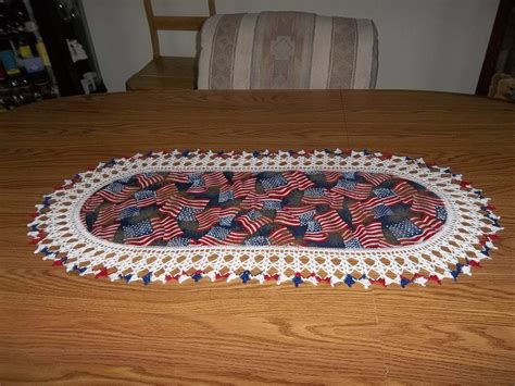 Thread Crochet Table Topper Free Patterns