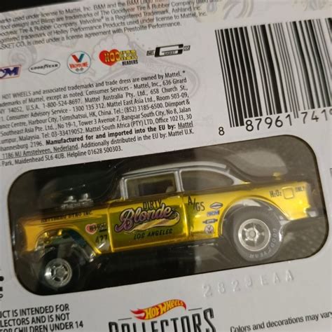 Jual Terry Hotwheels Rlc Chevy Bel Air Gasser Dirty Blonde Loose Shopee Indonesia