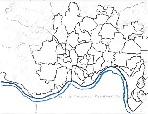 cincinnati neighborhoods Diagram | Quizlet