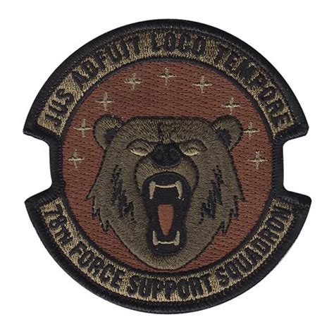 78 Fss Customs Patches 78th Force Support Squadron Patch