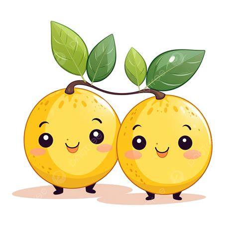 Lindas Frutas Limón Dibujos Animados Png PNG Png Limón Alimento PNG