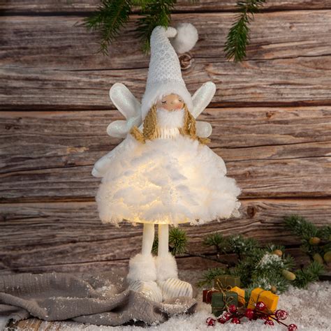 Светещ коледен ангел - Грация