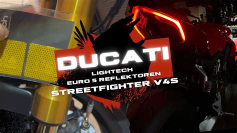 Euro 5 Reflektoren Alternative Entfernen Ducati Streetfighter Panigale