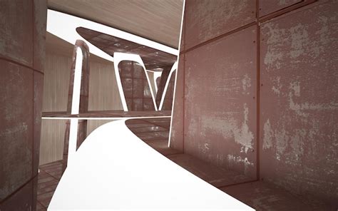 Premium Photo A Building With A Curved Metal Structure That Has A