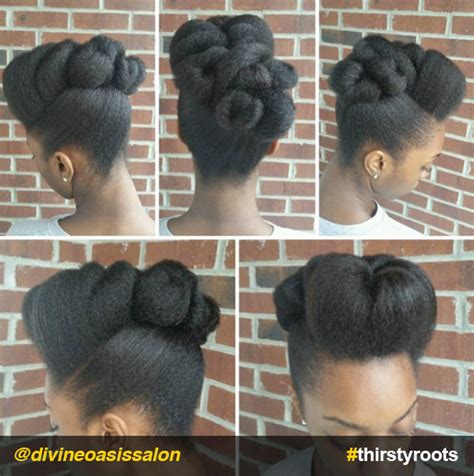 13 Natural Hair Updo Hairstyles You Can Create