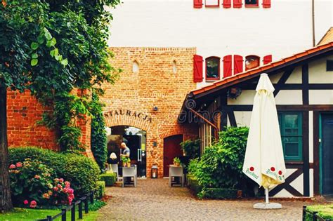 Restaurant In The Old Town In Torun Poland Editorial Image Image Of