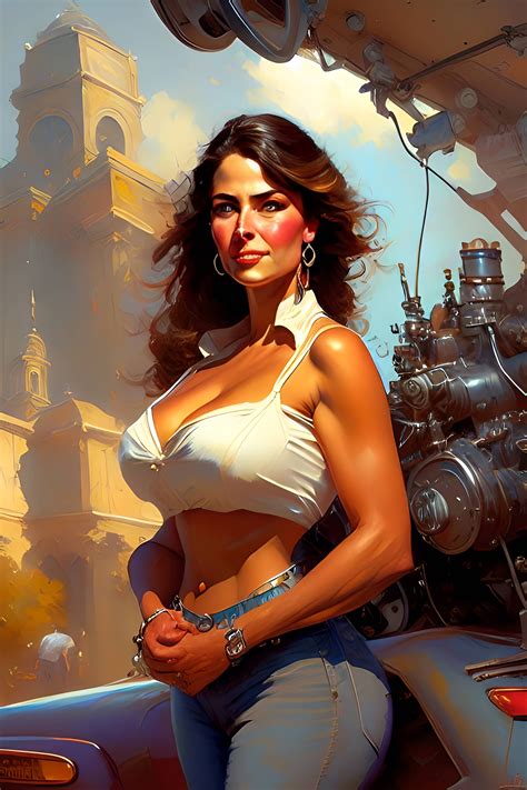 Mechanic woman by ChrisTalion on DeviantArt