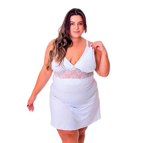 Camisola Amamentação Yasmin Pós Parto Plus Size IMI lINGERIE
