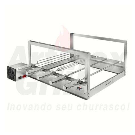 Grill Para Churrasqueira Espetos Churrasqueira El Trica Seve Fort