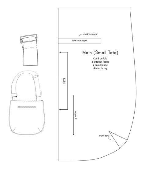 Printable Purse Template