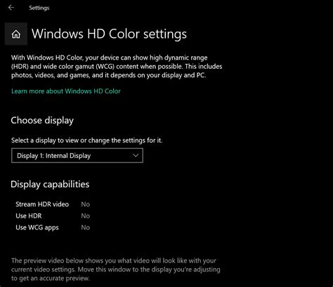 How To Start Watching Hdr Content On Windows 10