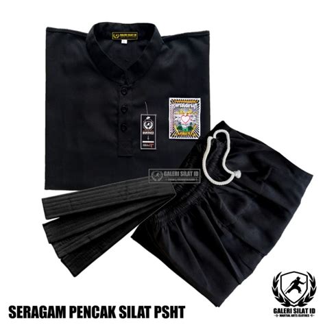 Jual Sakral PSHT Kancing Seragam SH Terate Benik Baju Latihan