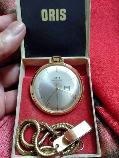Vintage Oris Pocket Watch Mens Fashion Watches And Accessories