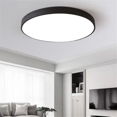 Neufu V Led Plafonnier Rond Ultra Mince Moderne Encastr Cm W