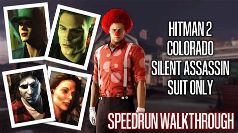 Hitman Colorado Silent Assassin Suit Only Speedrun Walkthrough