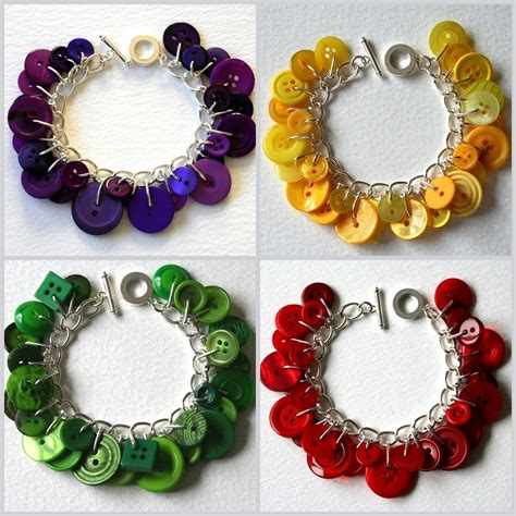 Easy Diy Buttons Jewelry Projects Making Jewelry From Buttons