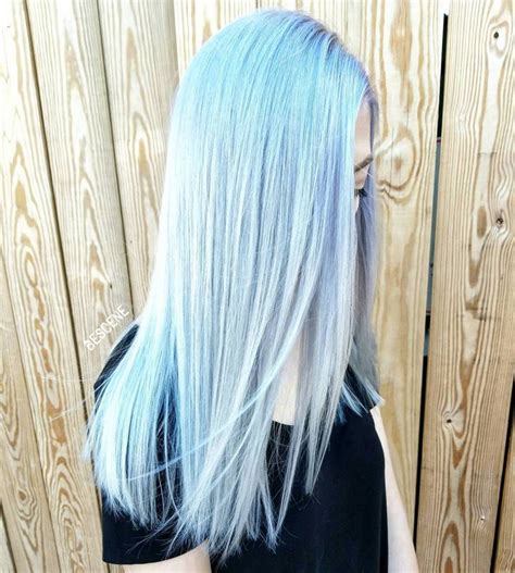 30 Icy Light Blue Hair Color Ideas For Girls Hair Color Blue Pastel