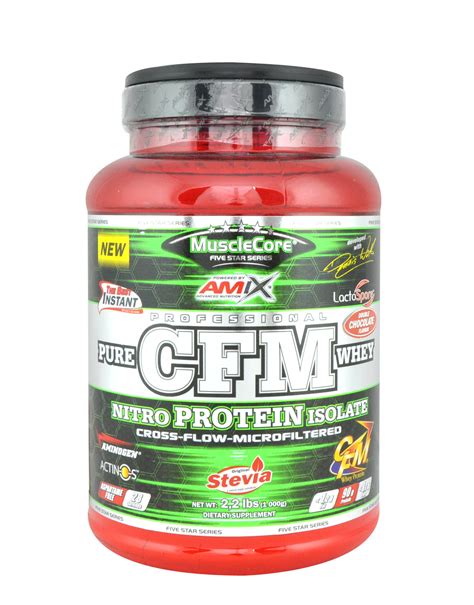 Musclecore Cfm Nitro Protein Isolate By Amix Grams