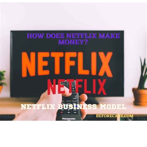 Netflix Business Model How Does Netflix Make Money