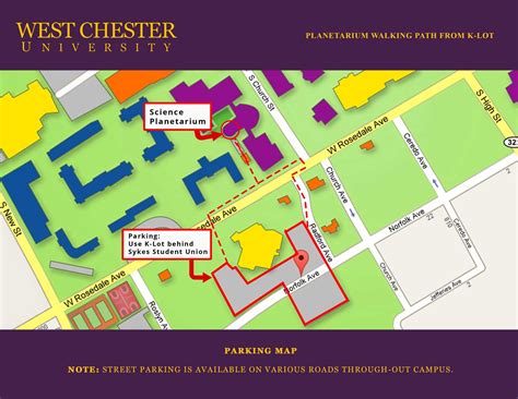 West Chester University Map - Blank North America Map