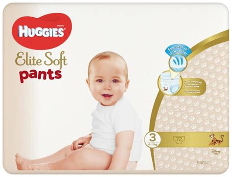 Huggies Elite Soft Pants M 3 Giga 72 Buc 6 11 Kg 5029053548333