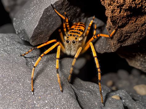 Cavernas Habitat De Aranhas Adaptadas E Diversas