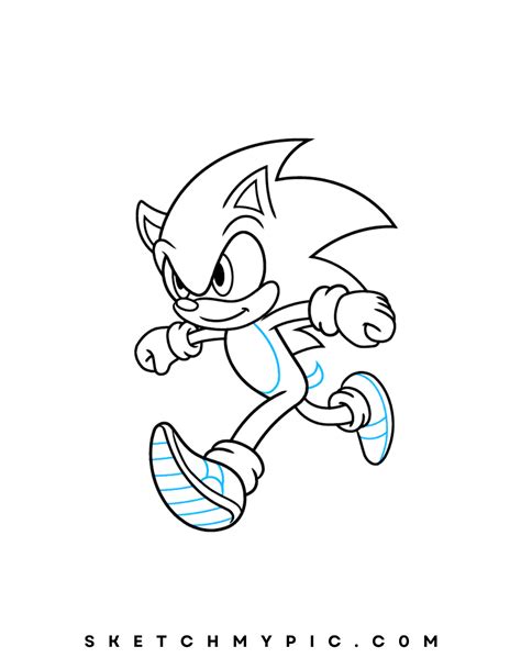 Sketchmypic Drawing 101 How To Draw Sonic